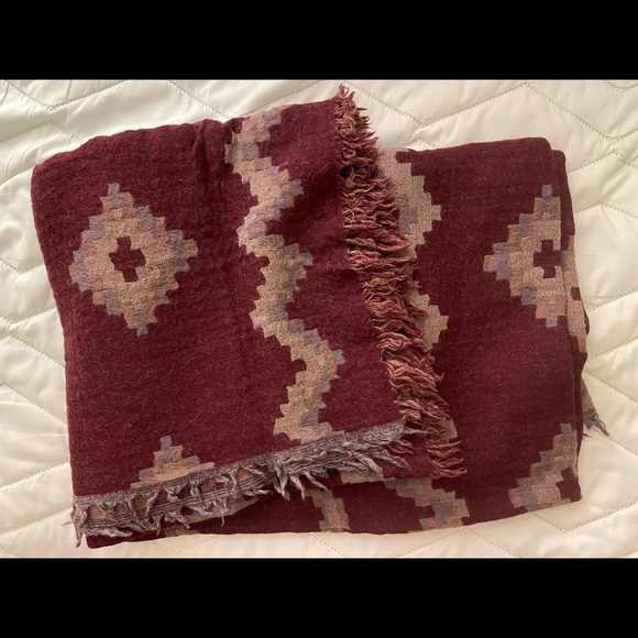 Wilfred Diamond Mosaic Blanket (Sold Out colour) - Picture 2 of 2